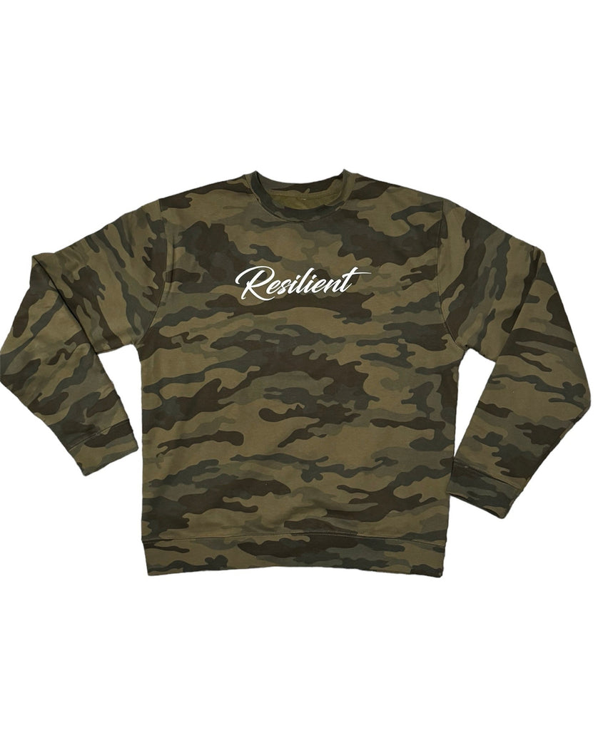 Resilient Camo Crewneck (Unisex)