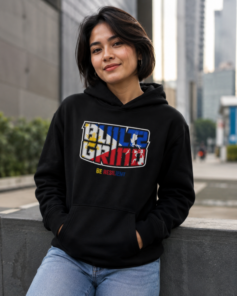 B2G Filipino Flag Black Hoodie