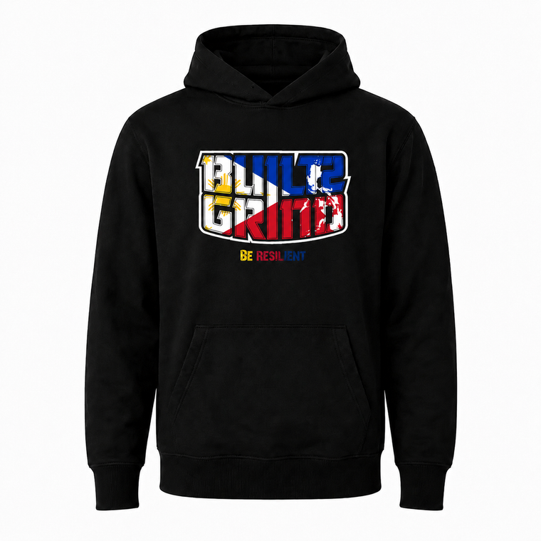 B2G Filipino Flag Black Hoodie