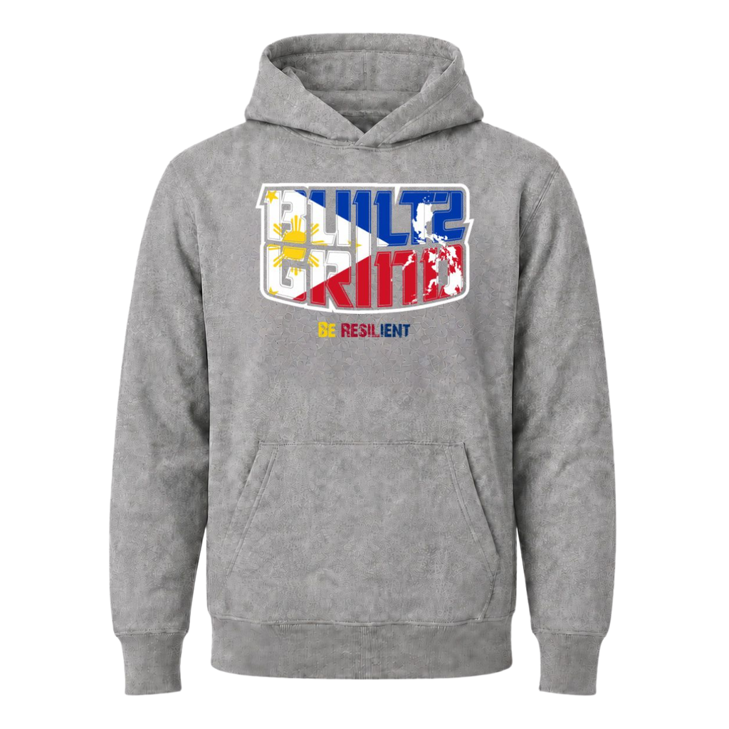 B2G Filipino Flag Grey Hoodie