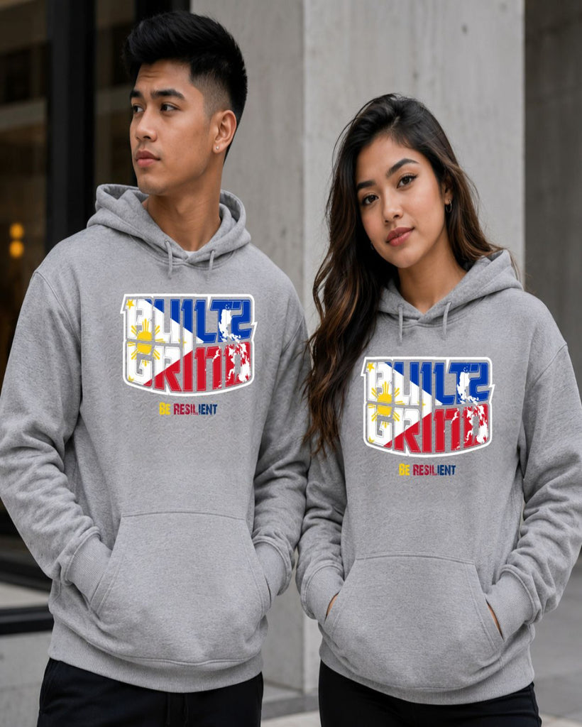 B2G Filipino Flag Grey Hoodie