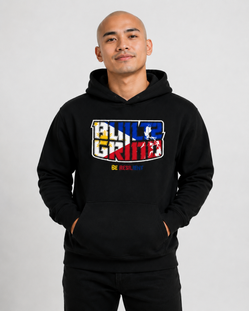 B2G Filipino Flag Black Hoodie
